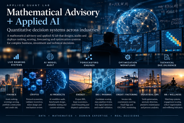 Applied mathematics and AI visual